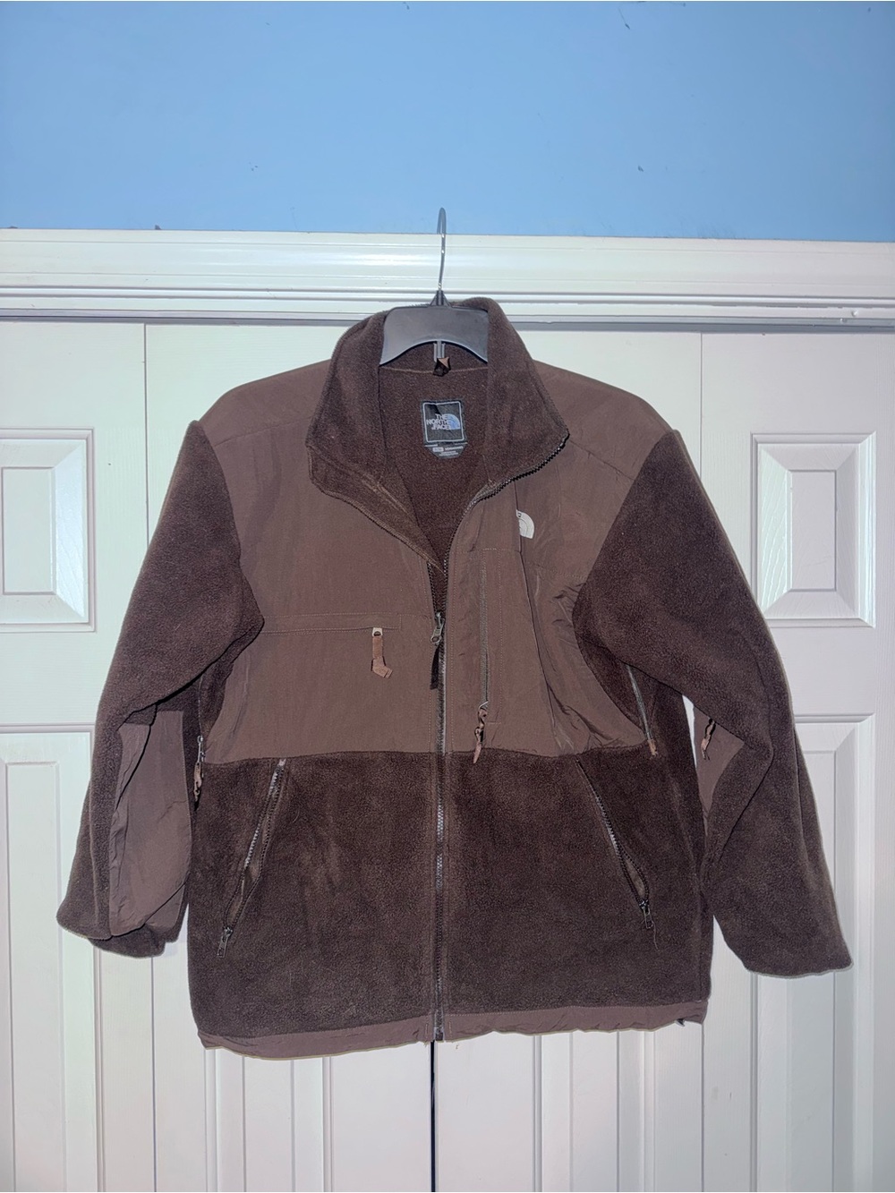 The North Face Men's Dark Brown Fleece Performance Jacket